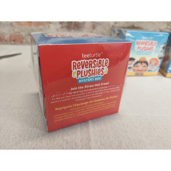 One Piece TeeTurtle Reversible Plushies Mystery Box 3" Plush Toy New Sealed - Picture 2 of 2